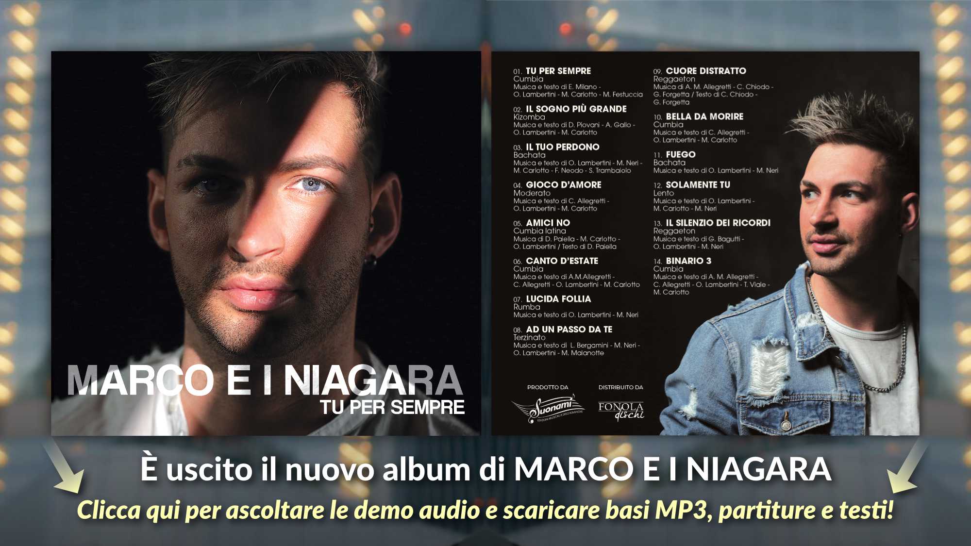 Marco e i Niagara Tu per sempre Album 2000x1125 1