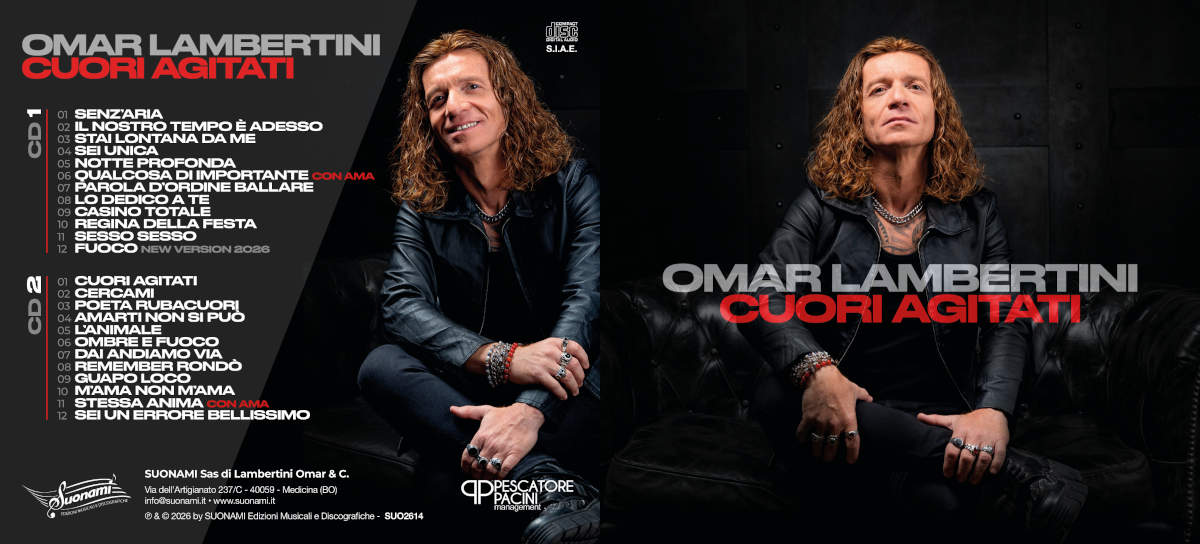 Omar Lambertini - Cuori agitati (doppio CD) Omar Lambertini - Cuori agitati (doppio CD)