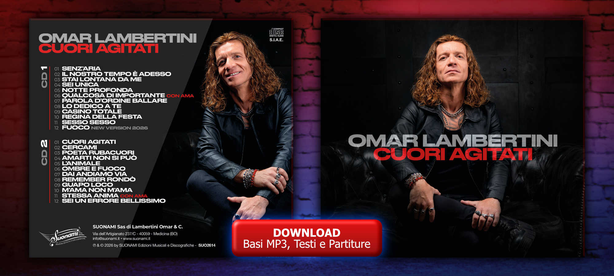 Omar Lambertini - Cuori agitati (doppio CD)